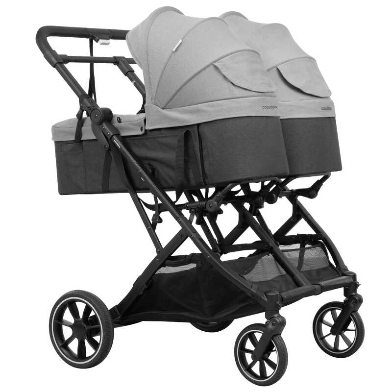 Cochecito Gemelar TOUR TWIN MAX Clear Grey CASUALPLAY